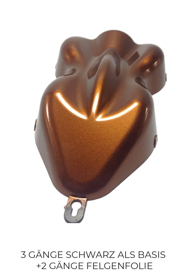 FELGENFOLIE+ Effekt Set, 2 x 400 ml, Perleffekt, Blaze Orange Pearl Effect