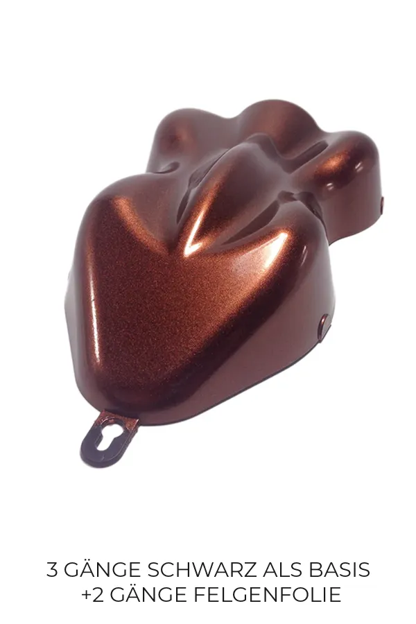 FELGENFOLIE+ Effekt Set, 2 x 400 ml, Kristalleffekt, Firebelly Copper Crystal Effect