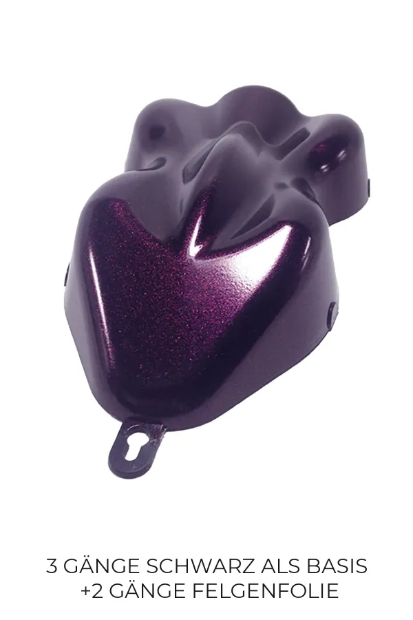 FELGENFOLIE+ Effekt Set, 2 x 400 ml, Metallic Effekt, Frozen Red Metallic Effect