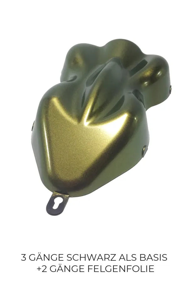 FELGENFOLIE+ Effekt Set, 2 x 400 ml, Kristalleffekt, Solar Gold Crystal Effect