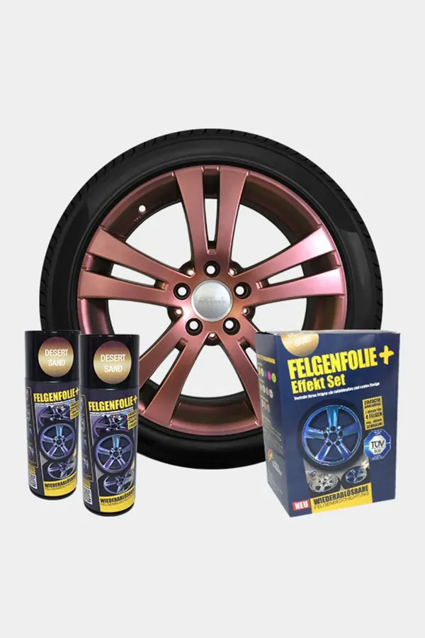 FELGENFOLIE+ Effekt Set, 2 x 400 ml, Chamäleon, Desert Sand FELGENFOLIE+ Effekt Set, 2 x 400 ml, Chamäleon, Desert Sand