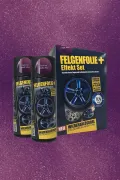 FELGENFOLIE+ Effekt Set, 2 x 400 ml, Metallic Effekt, Frozen Red Metallic Effect FELGENFOLIE+ Effekt Set, 2 x 400 ml, Metallic Effekt, Frozen Red Metallic Effect