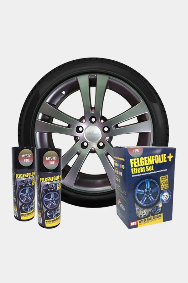 FELGENFOLIE+ Effekt Set, 2 x 400 ml, Chamäleon, Mystic Fire FELGENFOLIE+ Effekt Set, 2 x 400 ml, Chamäleon, Mystic Fire