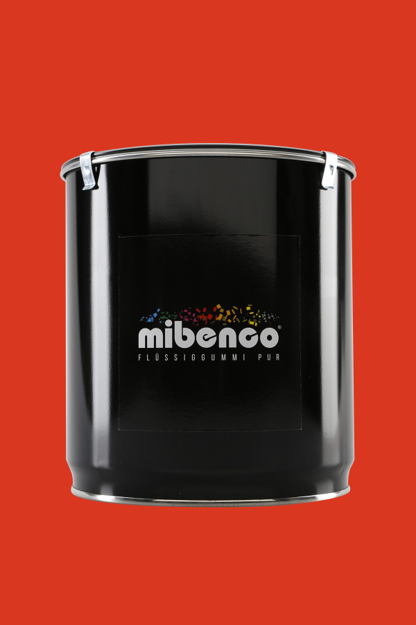 Flüssiggummi PUR, 3.000 g, blutorange matt