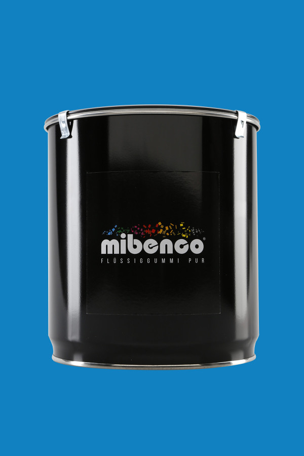 Flüssiggummi PUR, 3.000 g, neon-blau matt