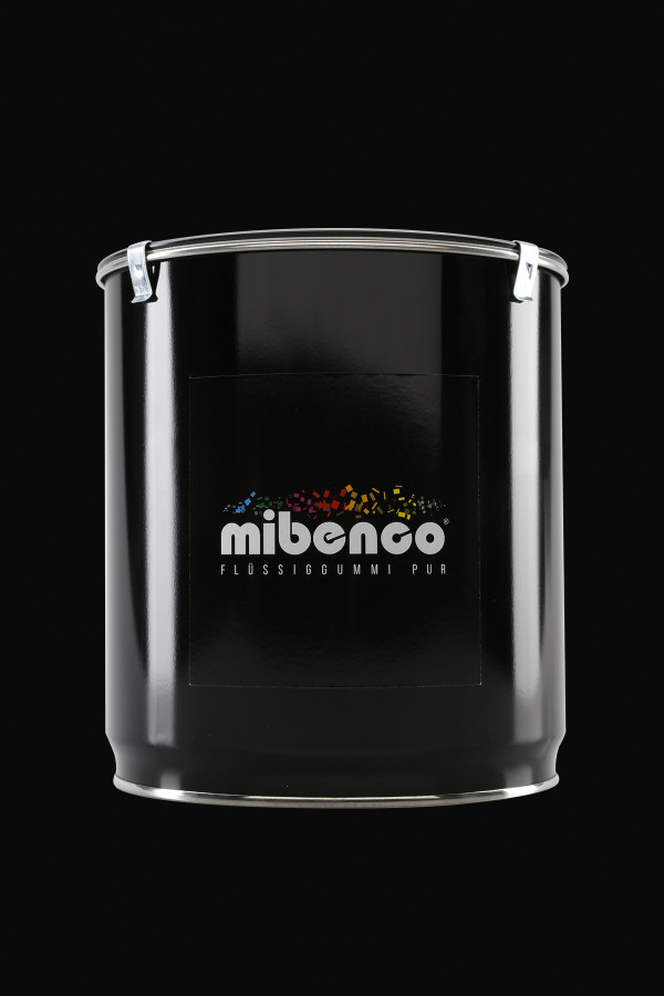 Flüssiggummi PUR, 3.000 g, schwarz matt