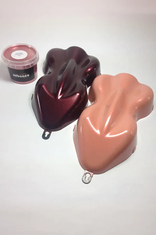 mibenco EFFEKTPIGMENT, 25 g, Lava Red Crystal Effect