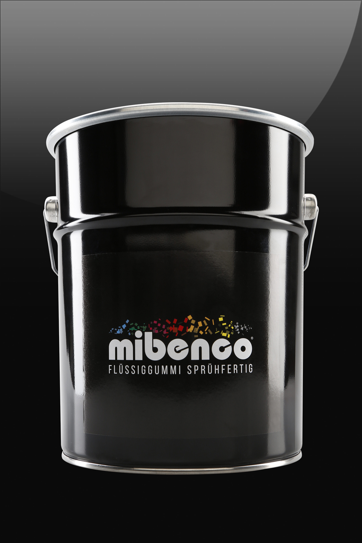 Flüssiggummi SPRÜHFERTIG, 5 l, schwarz glänzend Flüssiggummi SPRÜHFERTIG, 5 l, schwarz glänzend