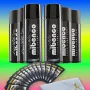 Neon Farben - 6er Set + gratis Fächerschablonen und Microfasertuch Neon Farben - 6er Set + gratis Fächerschablonen und Microfasertuch