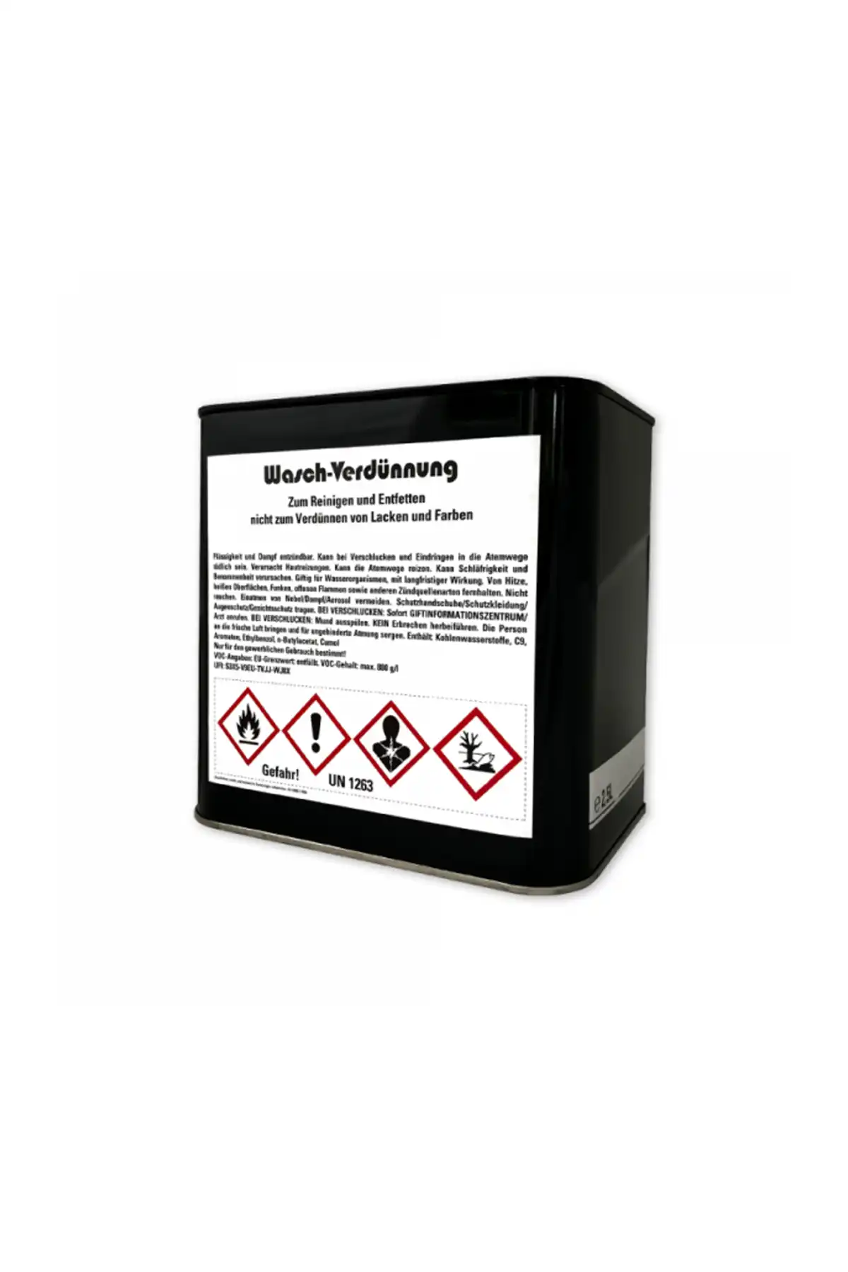 Waschverdünnung 2,5 L Waschverdünnung 2,5 L