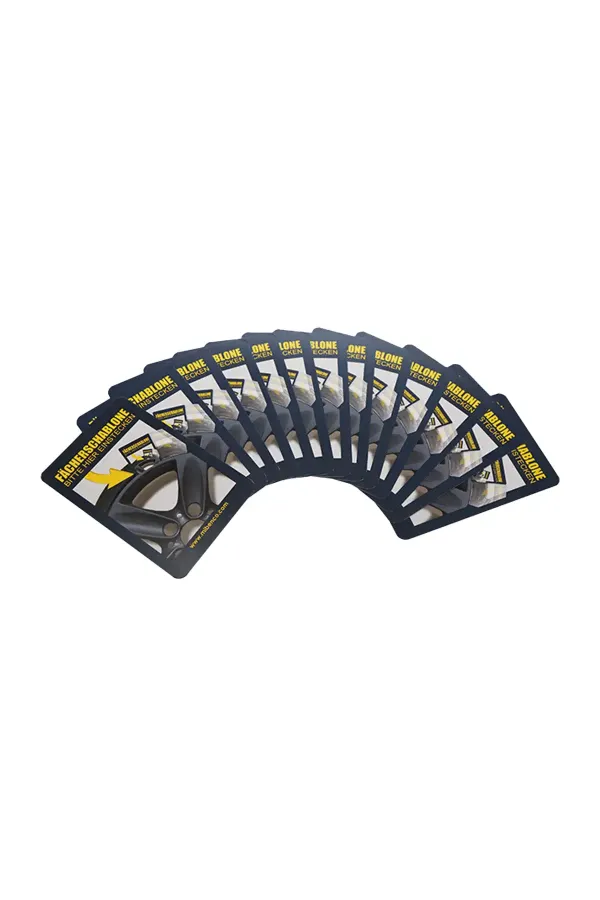 FELGENFOLIE - Fächerschablone