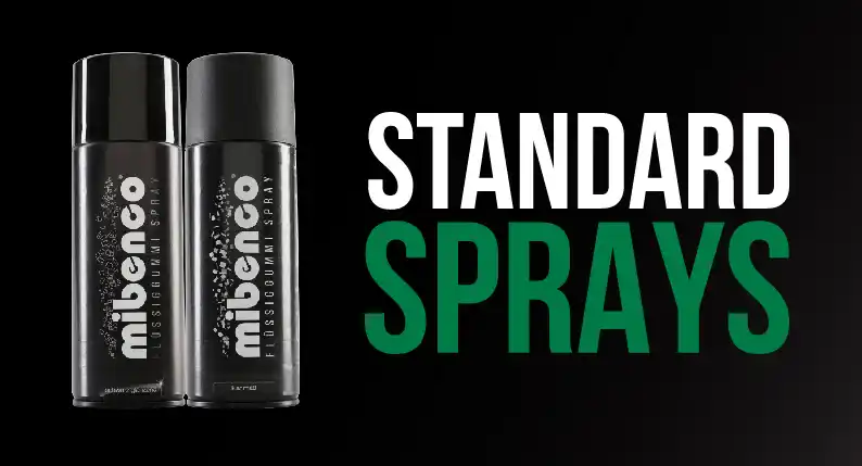 mibenco standard farben sprays
